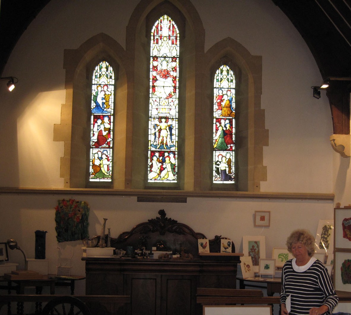 mike jackson, artist Dimensions Dorset artists show at Workhouse