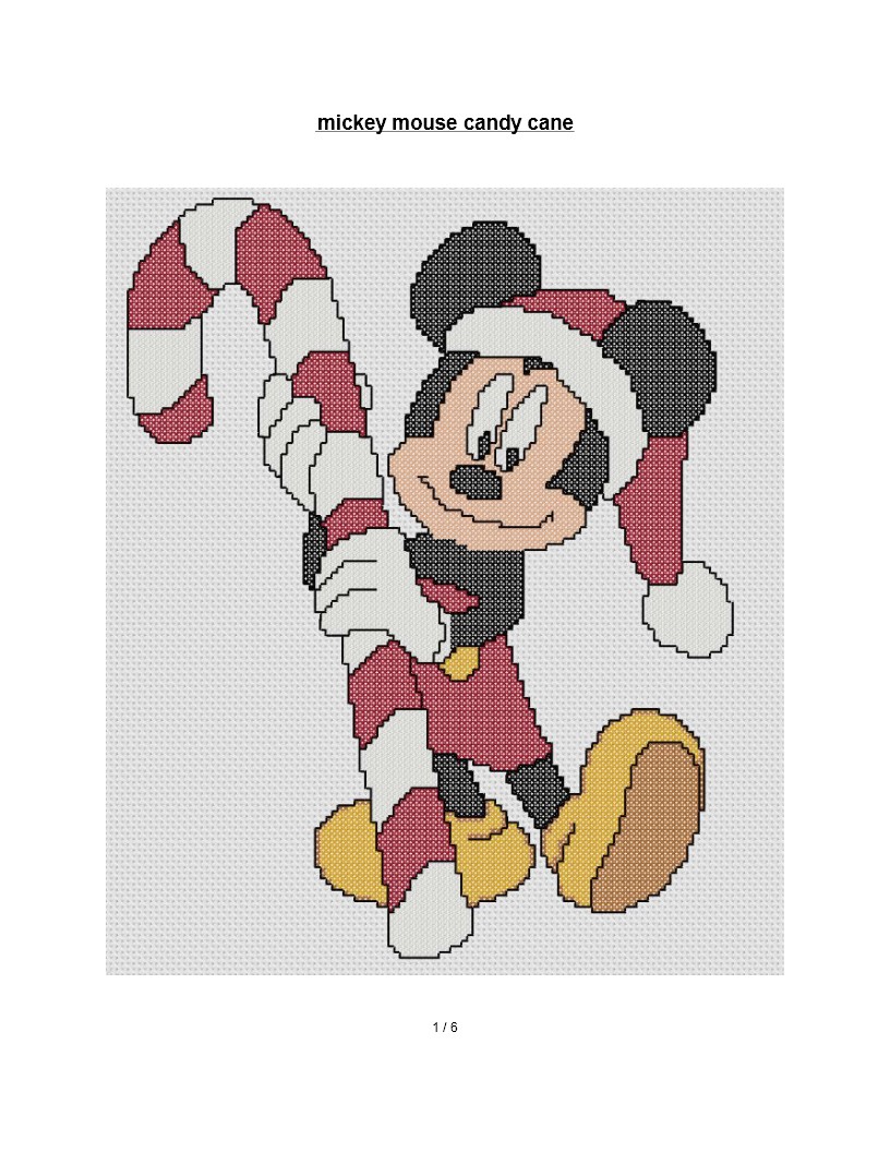 santa candy cane mouse www topsimages com jim shore christmas cross stitch