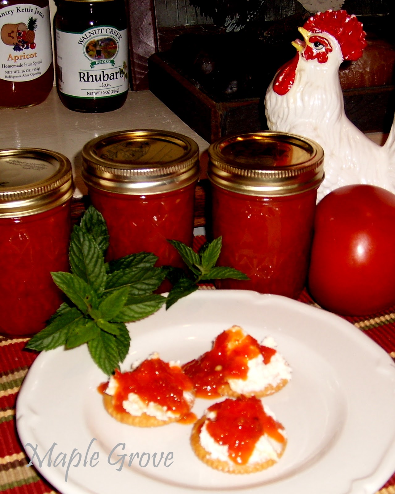Maple Grove Sweet Red Pepper Relish for Canning