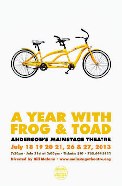 frog and toad poster