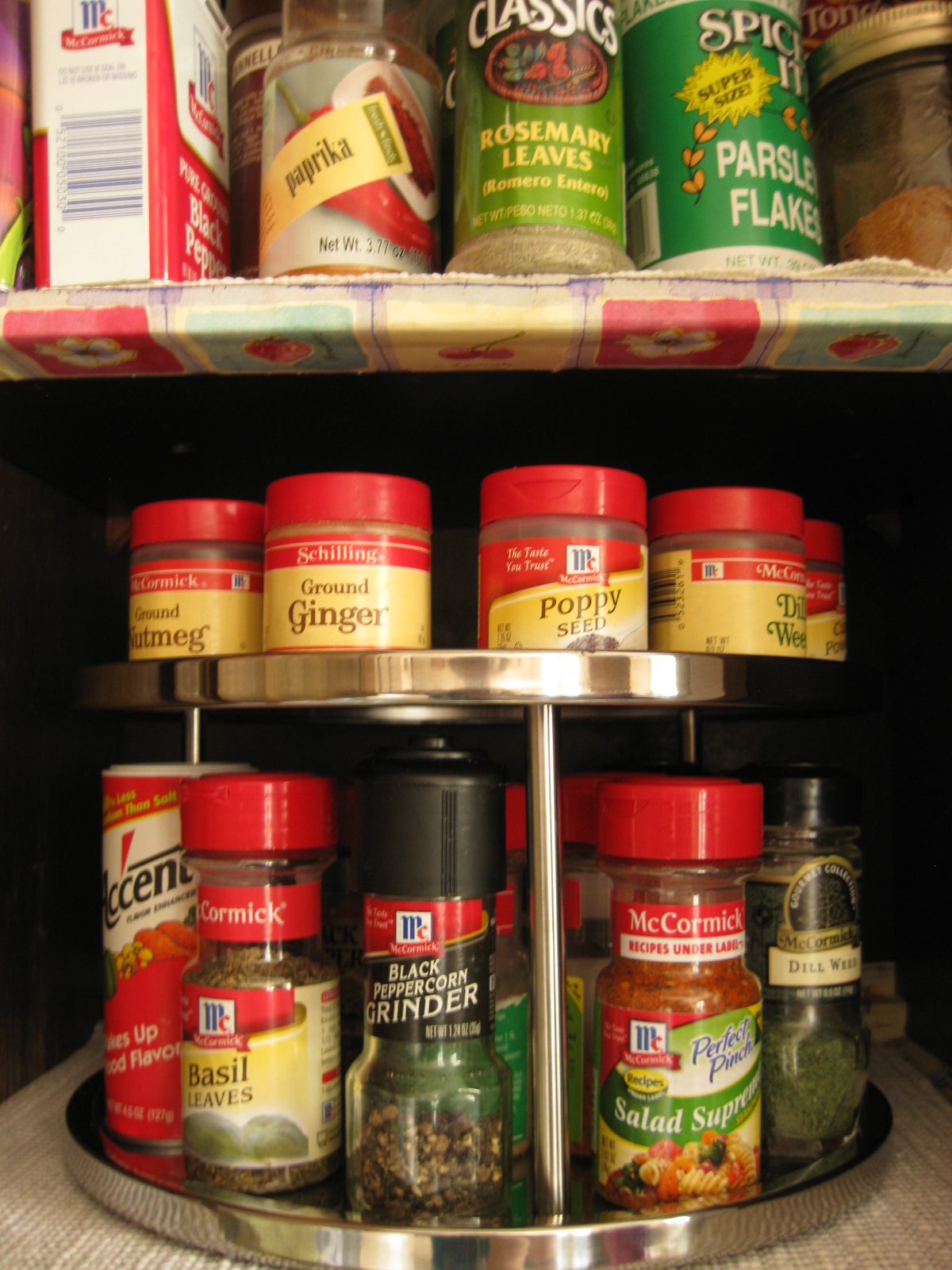 Kitchen cabinet organizer racks We can have family and friends over and not be embarrassed if they