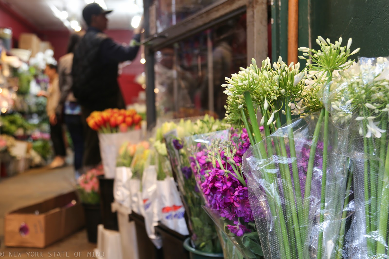 New York State of Mind New York Flower District