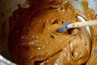 Blueberry Protein Muffins batter