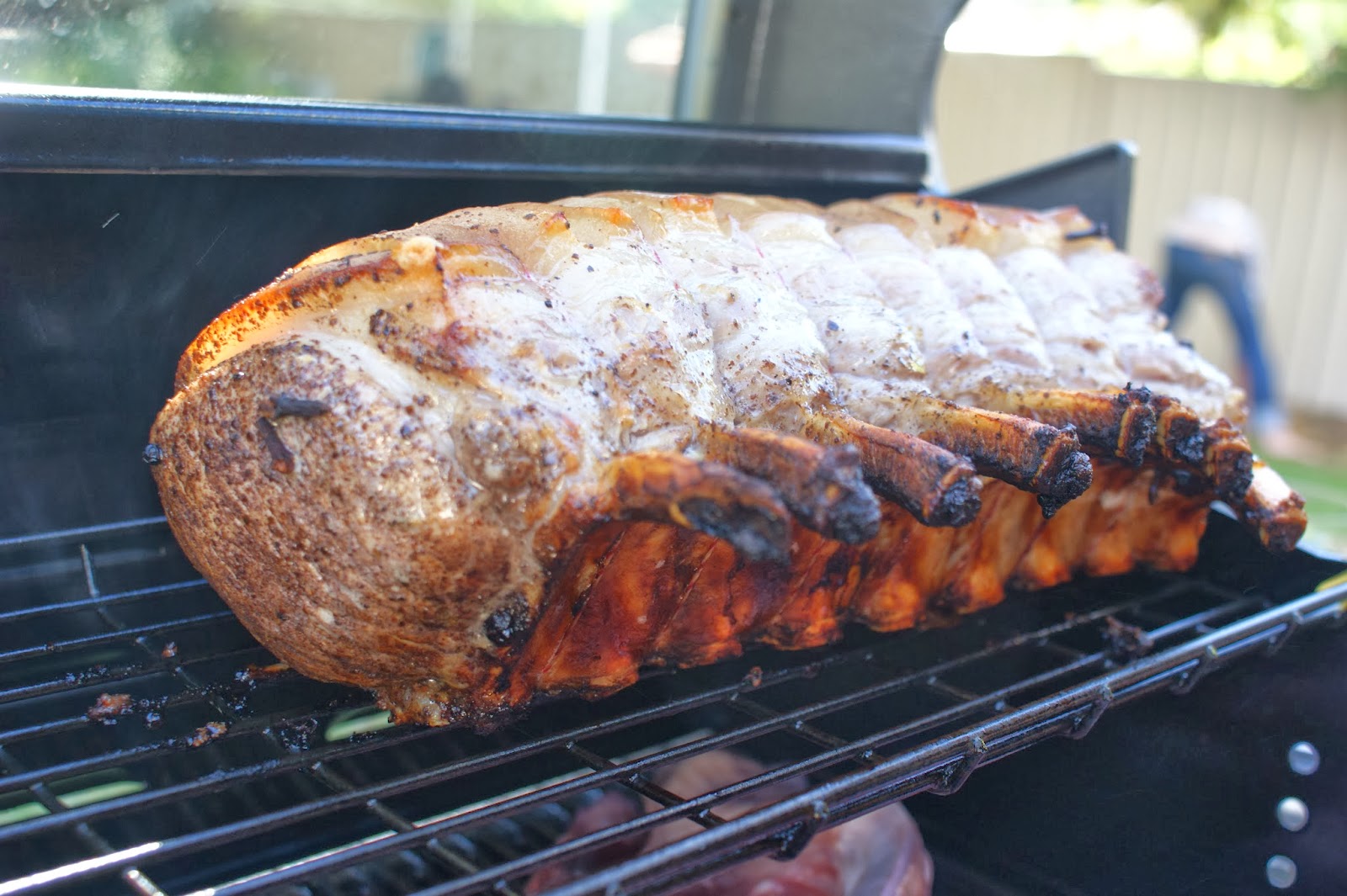 Blueberry Girl Sumac and Beer Roast Pork