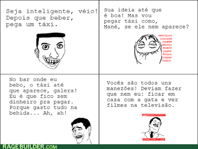 se beber pega um táxi se beber pega um taxi