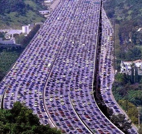 FACT: The longest traffic jam was occurred in China, stretching for about 100 km and leaving drivers stuck in traffic for 5 days