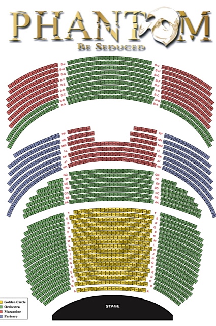 the hopeful traveler the venue the phantom theatre at phantom of the opera seating chart