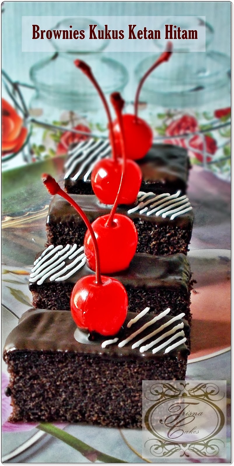 Trisna Cakes BROWNIES KUKUS KETAN HITAM