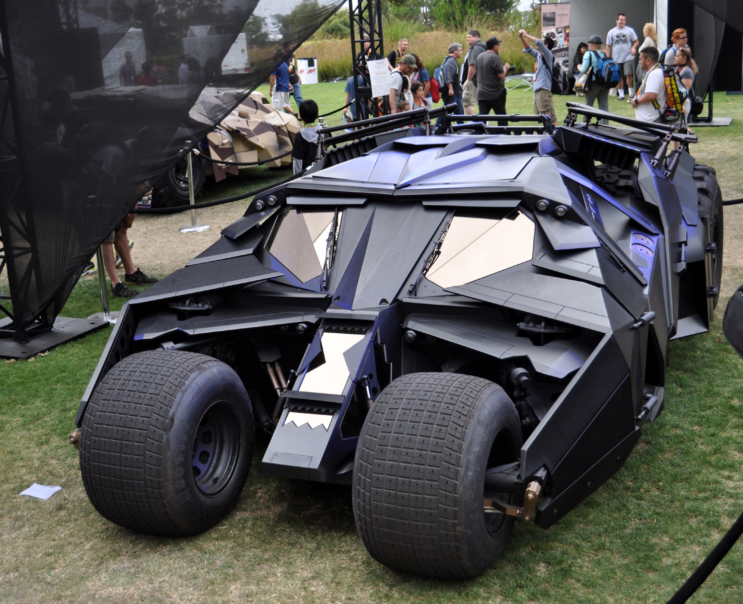 Just A Car Guy the batmobile Tumbler from the Batman
