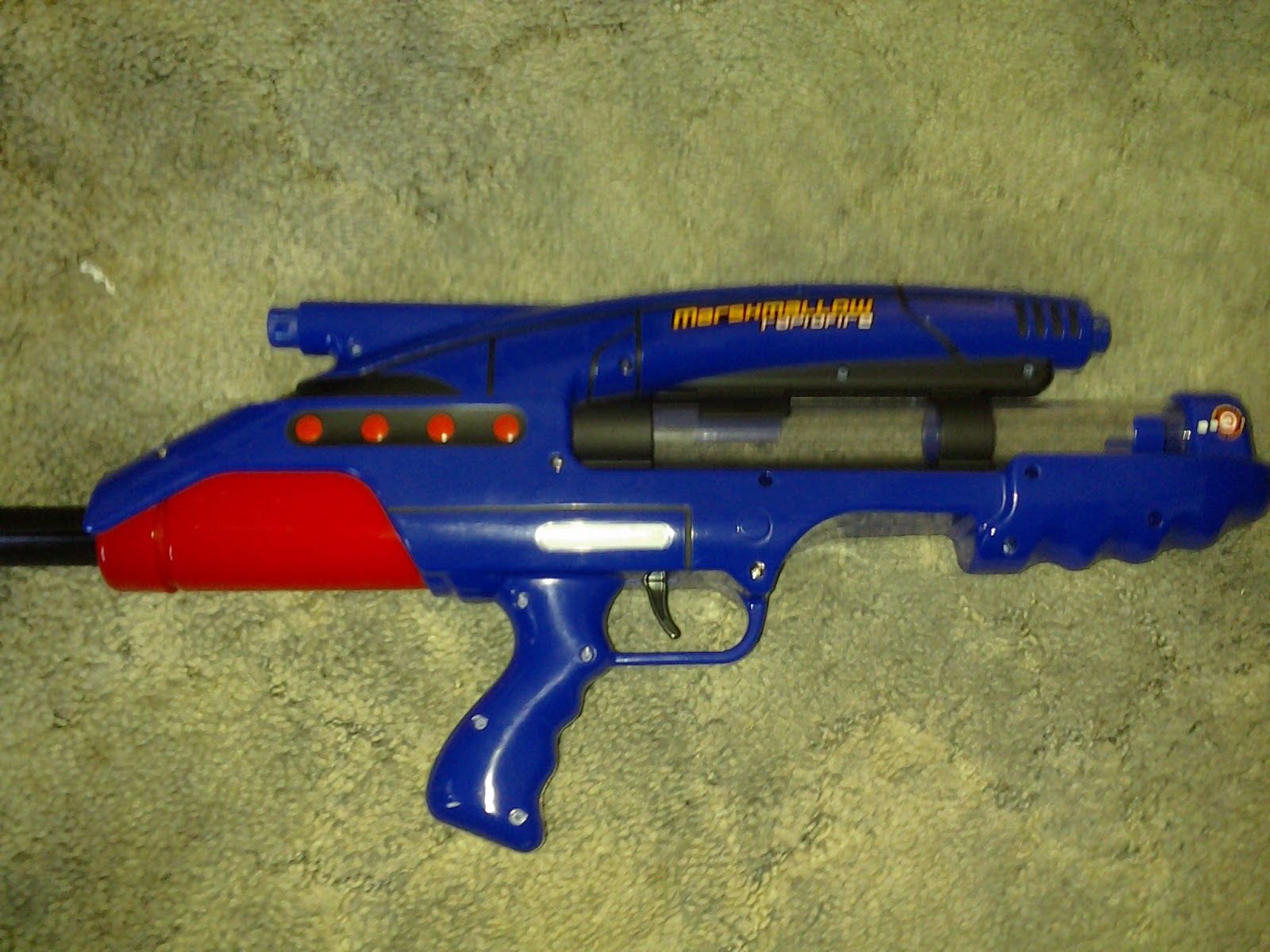 Buffdaddy Nerf Marshmallow Rapidfire Blaster Review Part 1