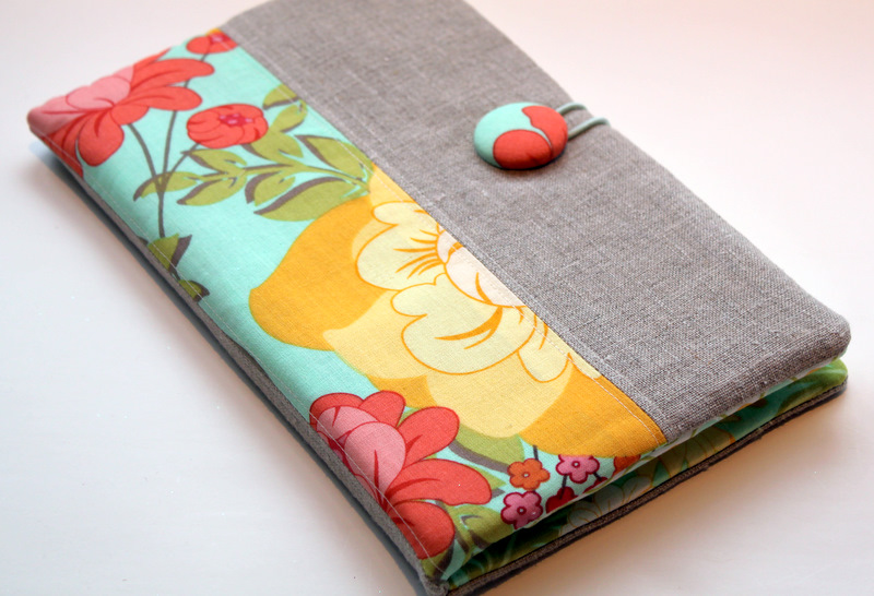 Fabric Portfolio and Notepad Holder Tutorial The Cottage Mama