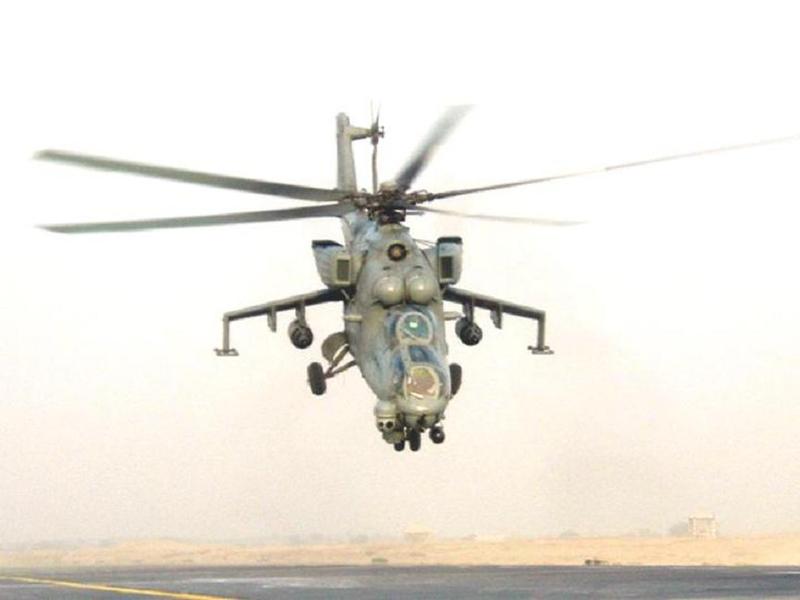 Indian Air Force Mil Mi35 Hind E Gunship Helicopter Bharat Military