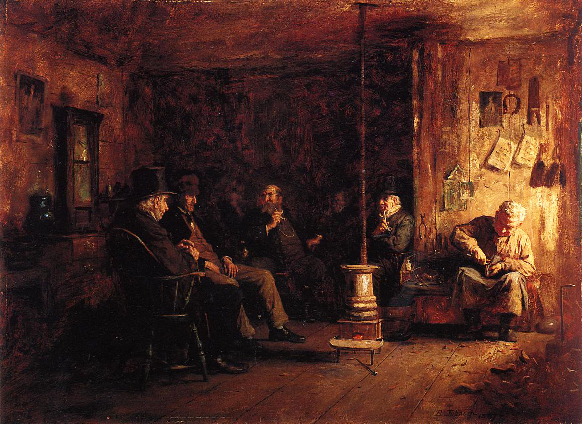 19th century American Paintings Eastman Johnson, ctd