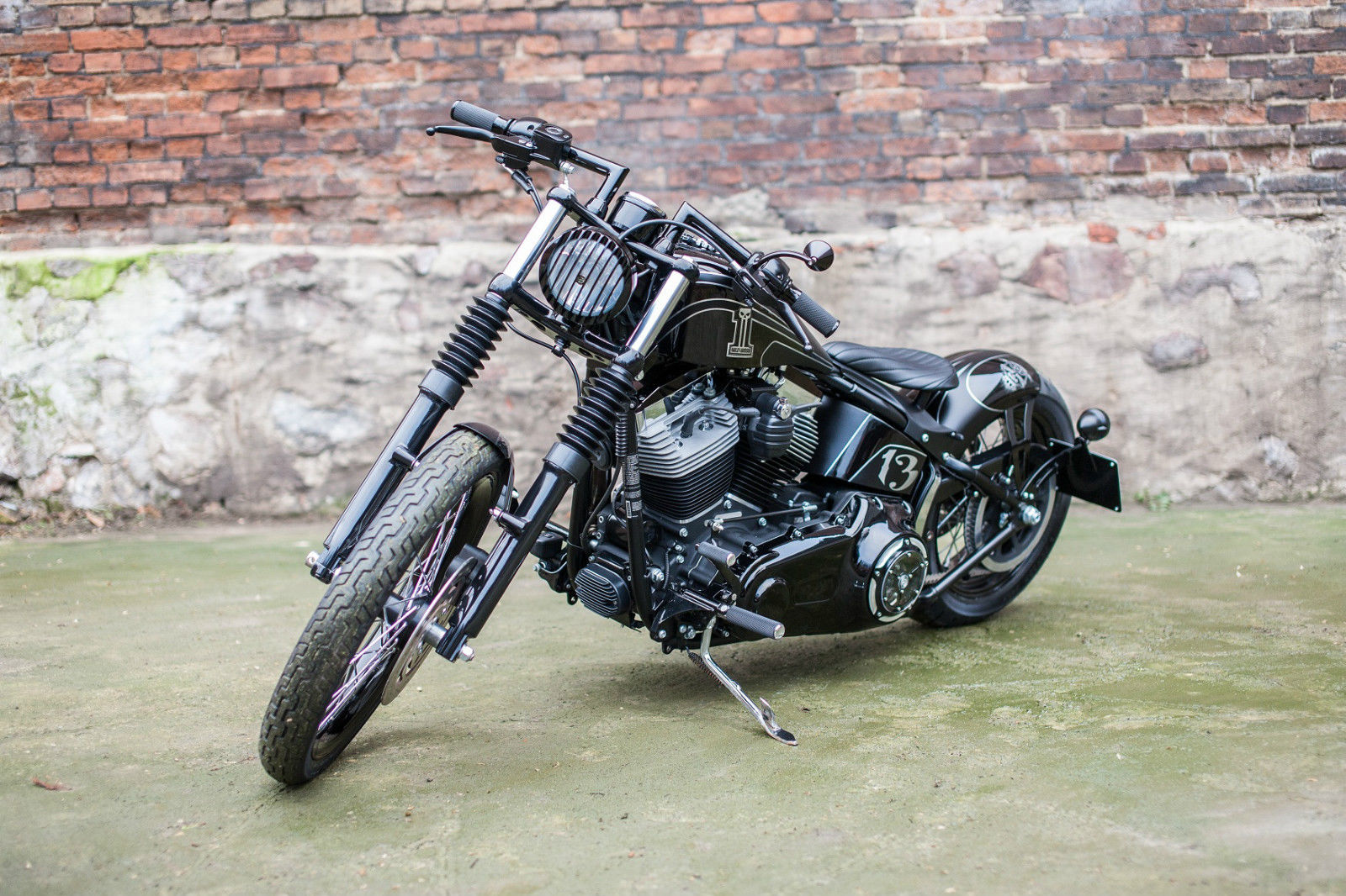 Hell Kustom Harley Davidson Softail By Nine Hills Motorcycles