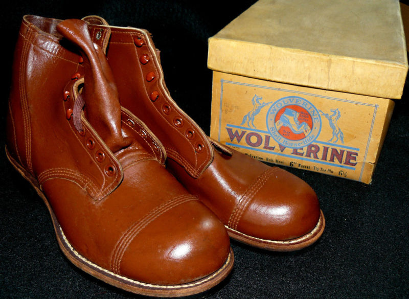 retro work boots