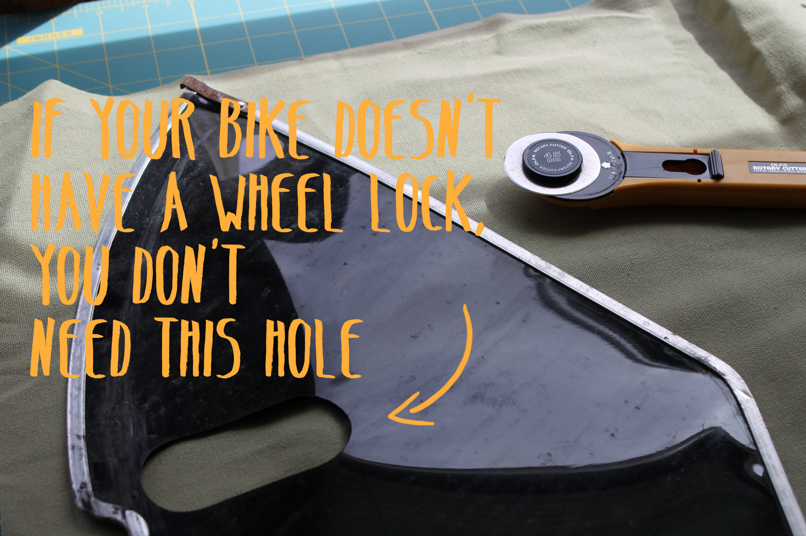 Madison Bike Life DIY Skirt Guards