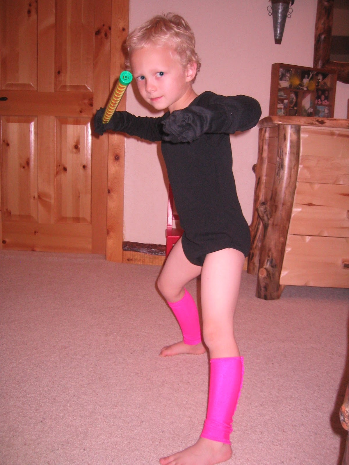 little boy in girl clothes