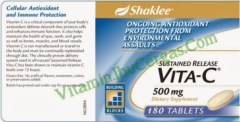Sustained Release Vita-C Plus 500 mg