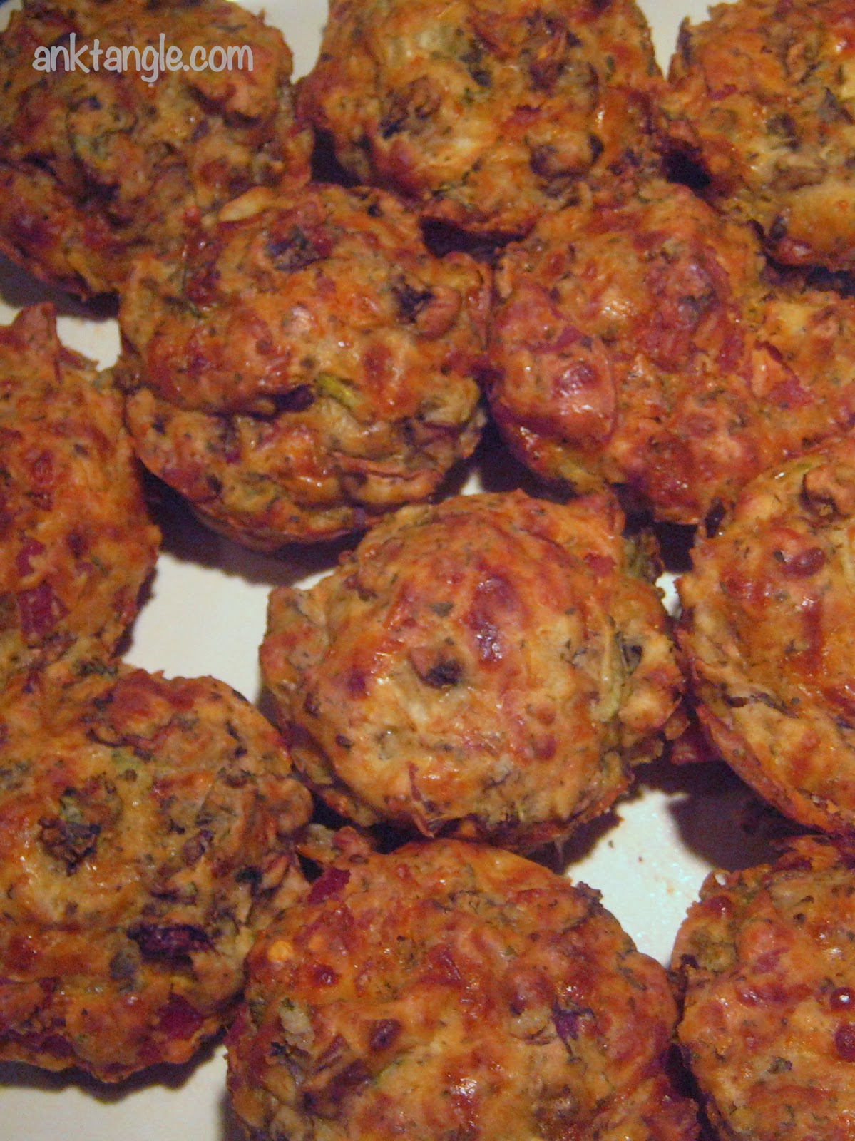 Anktangle Gluten Free Supreme Pizza Muffins Recipe