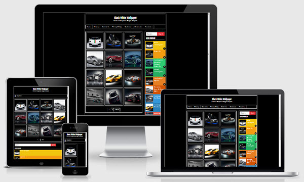 black white responsive wallpaper blogger templates cothemes blogger wallpaper template