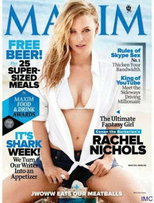 Rachel Nichols Maxim USA Agosto 2011