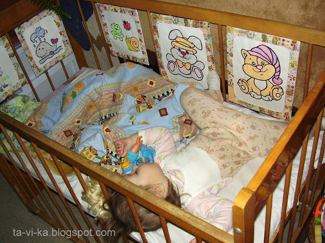 бортики для детской кроватки