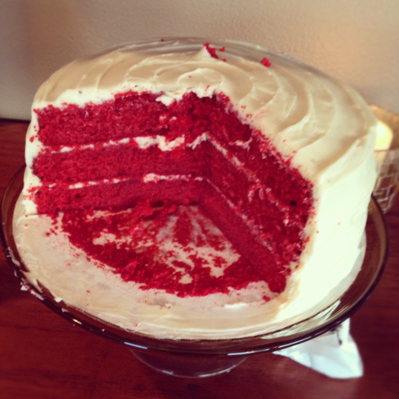 Baby Shower Challenge, Pt. 1 Secret Ingredient Red Velvet Cake