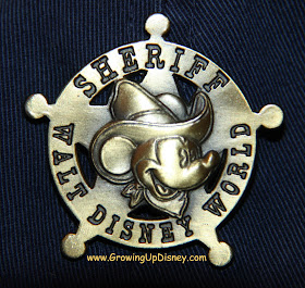 Mickey Mouse Sheriff Collector Pin, Growing Up Disney