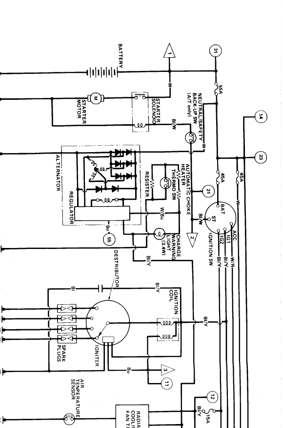 1986 Honda Civic Wiring Diagram