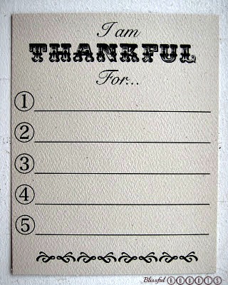 Printable Thankful Game from Blissful Roots
