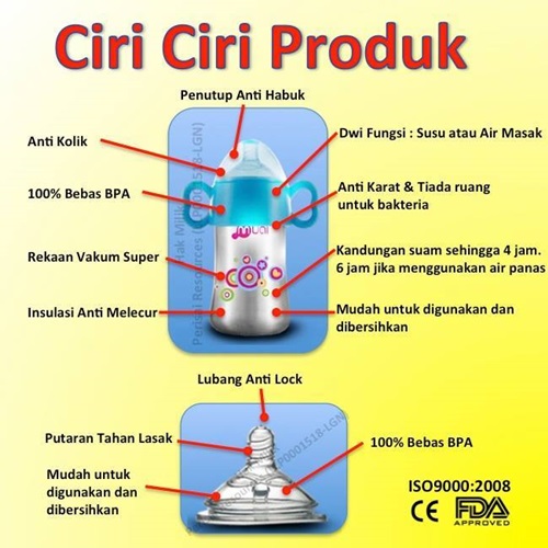 botol susu besi thermos stainless steel Harga dan gambar botol susu thermos, beli botol susu thermal, botol susu besi dijual secara online dalam Facebook, kelebihan dan ciri-ciri botol susu thermos, botol susu stainless steel