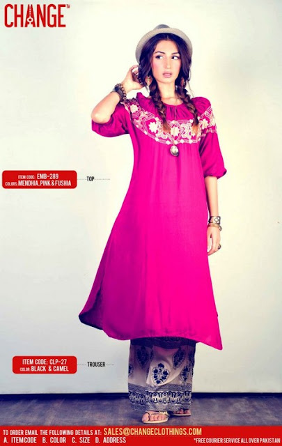 Change Eid Collection 2013-14 Casual Wear