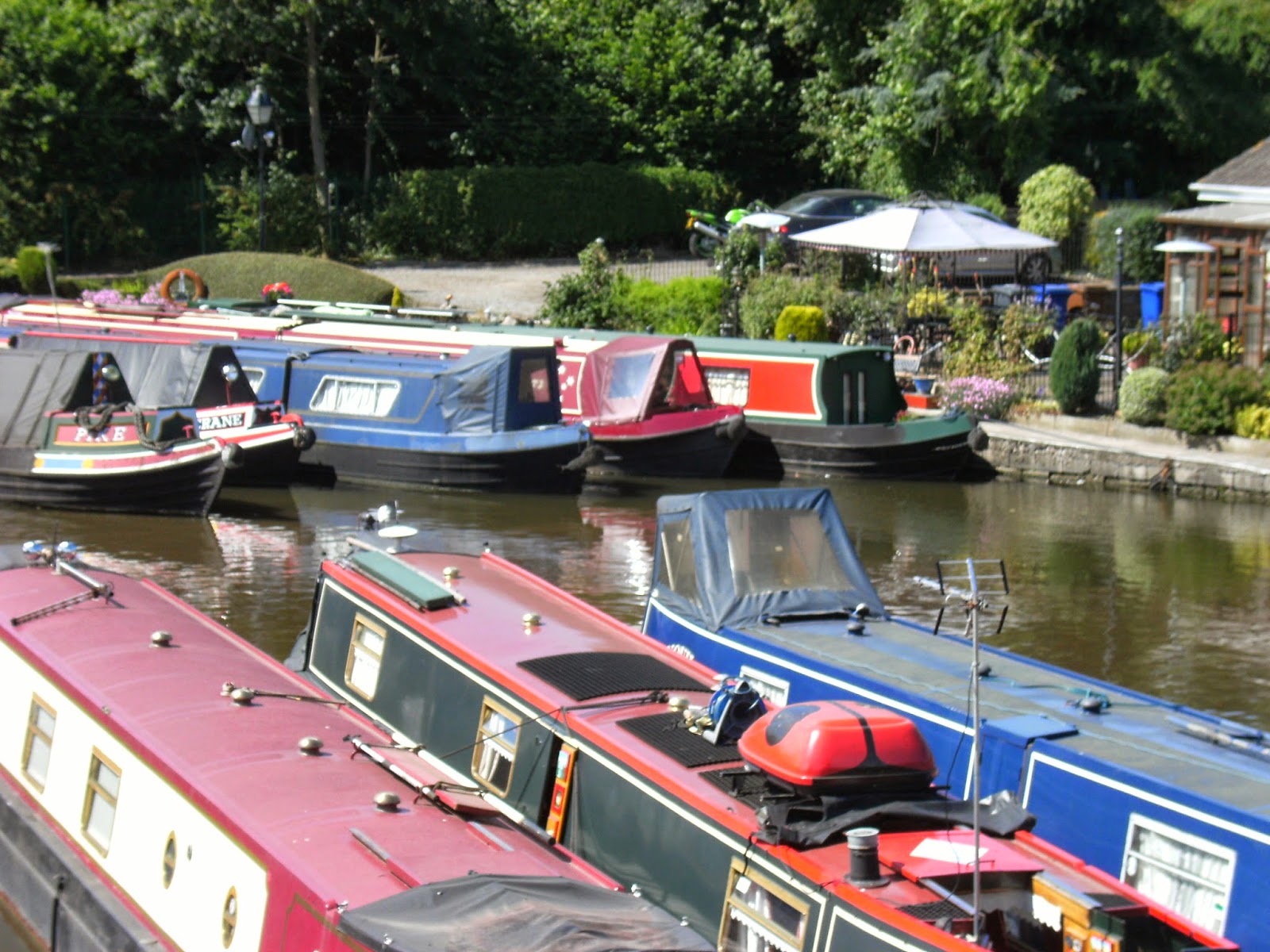 NB Holderness Travelling by train.