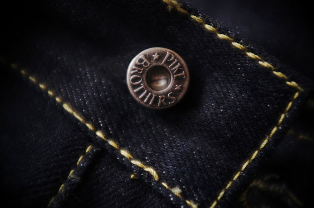 Pike Brothers 19 oz 1948 Roamer Pants - zinc buttons Pike Brothers 19 oz 1948 Roamer Pants