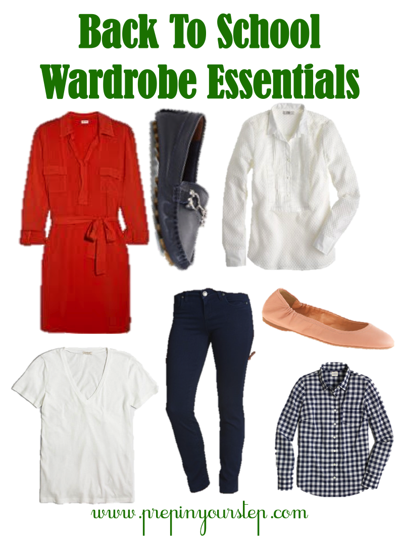 Prep In Your Step Back To School Wardrobe Necessities