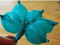 DIY: Flor de papel de seda Paso 5 DIY: Flor de papel de seda Paso 5