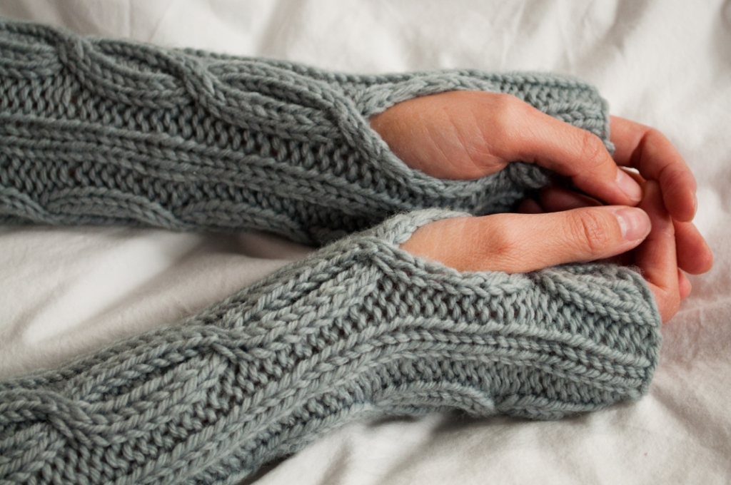 Kare's Knitting Adventure Arm/Wrist Warmer Fun