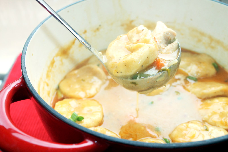 Creole Contessa Creole Roasted Chicken and Dumplings