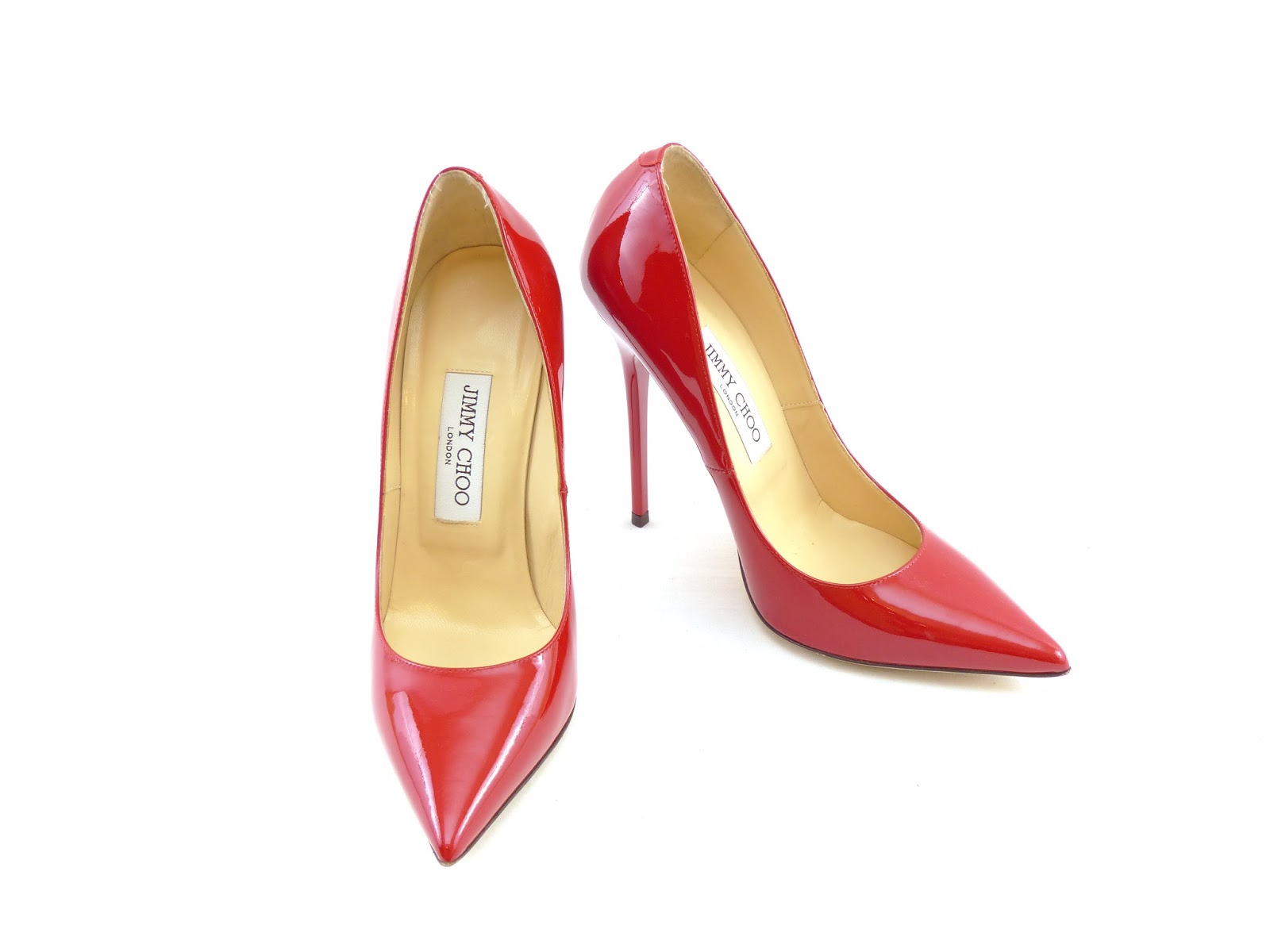 red bottom jimmy choo