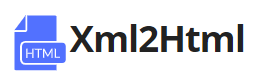 XML2HTML Online XML to HTML Converter - Display XML into HTML format