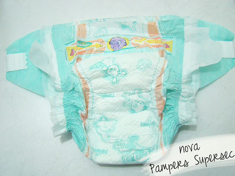 Fralda Pampers Supersec (a nova) Vida Materna