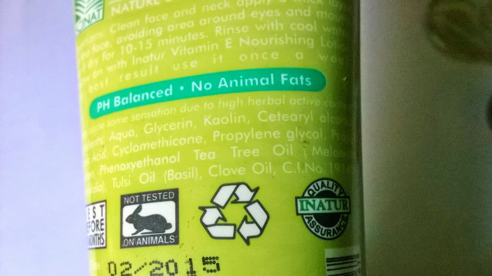 Beauty & Beyond Inatur Herbals Oil Control Face Pack Review