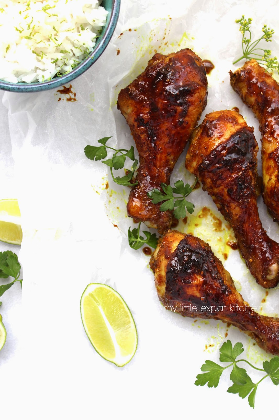 My Little Expat Kitchen Thai turmeric roasted chicken with lime