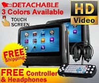 best digital touch screen headrest dvd player monitors