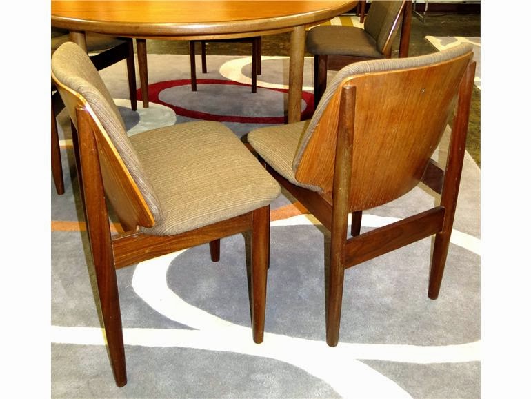 Austin Vintage Furniture Vintage Bentwood Danish Modern Dining Chairs