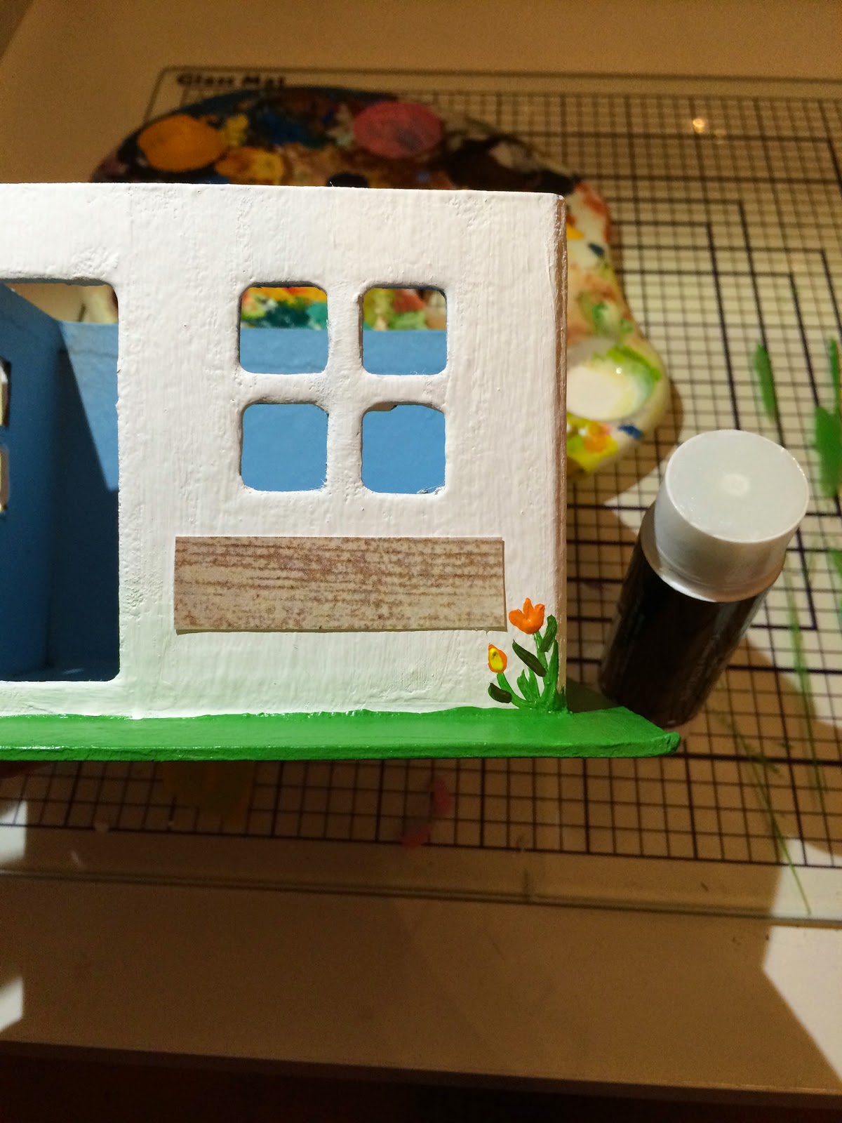 Cut Now, Measure Later Personalized Paper Mache Doll Houses