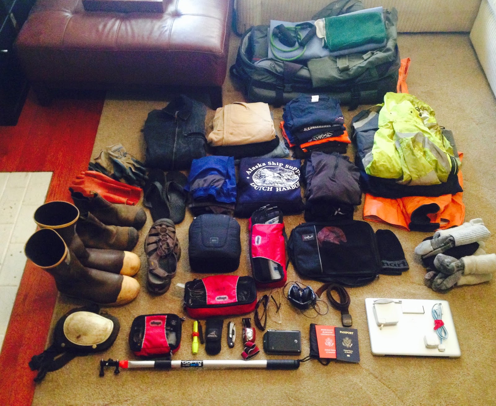 Back To Sea With Me Packing up.