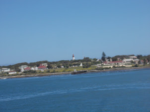 Robben Island as seen from the Ferry.