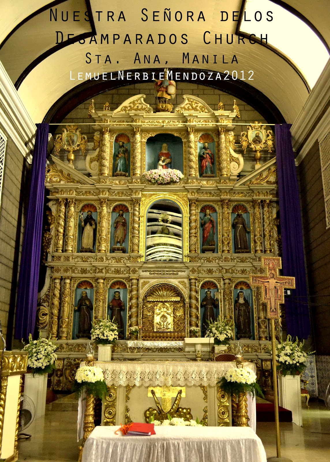 Iglesias de las Filipinas STA. ANA, Manila National Shrine of Our