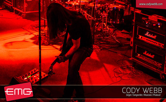 Cody Webb uses EMG pickups Cody Webb uses EMG pickups